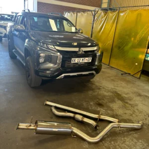 Mitsubishi triton 2.4 full exhaust system & Downpipe